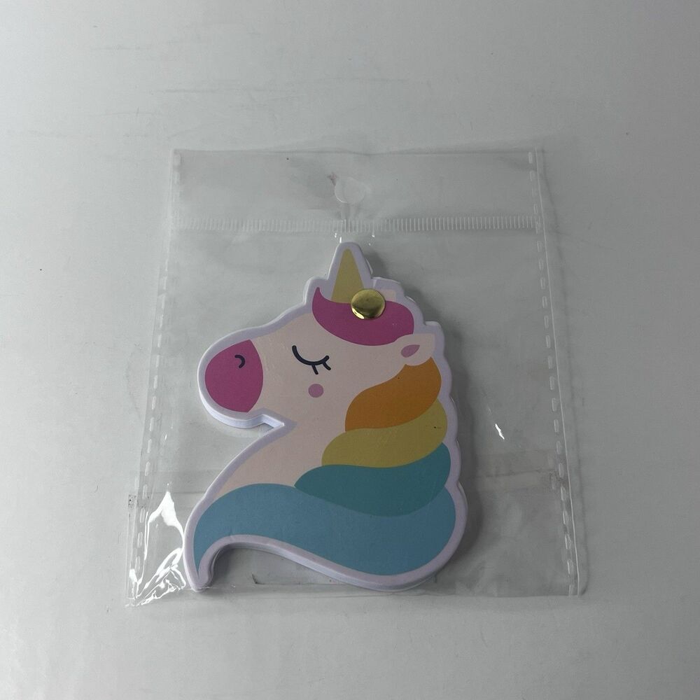 Michaels Fab Finds Unicorn Shaped Notepad Memo Pad Rainbow Stationery